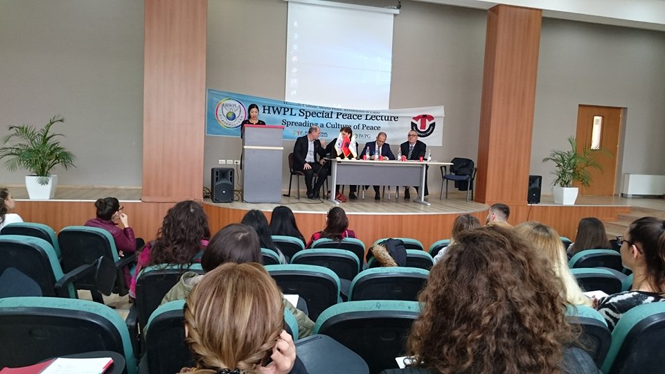 HWPL synon përhapjen e kulturës së paqes edhe ne Shqipëri .