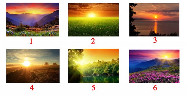 Zgjidh një nga gjashtë imazhet dhe zbulo çfarë të pret në të ardhmen