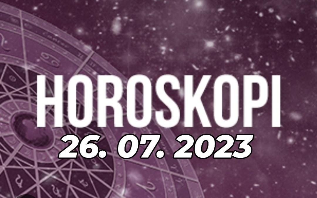 Horoskopi ditor, e mërkurë 26 korrik 2023 HOROSKOP