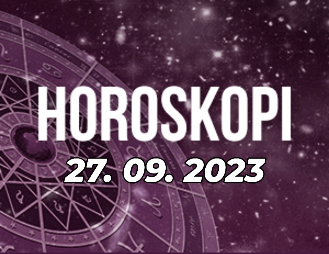 Horoskopi ditor, e mërkurë 27 shtator 2023