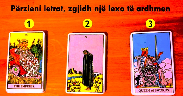 Hajde ta lexojmë të Ardhmen! Letra që Zgjedh e Parashikon ùrgjènt Saktë
