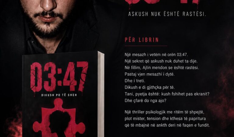 Kush është autori shqiptar që po bën zhurmë në letërsinë shqiptare me zhanrin thriller?